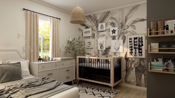 Een jungle-thema kinderkamer creëren voor avontuurlijke zieltjes