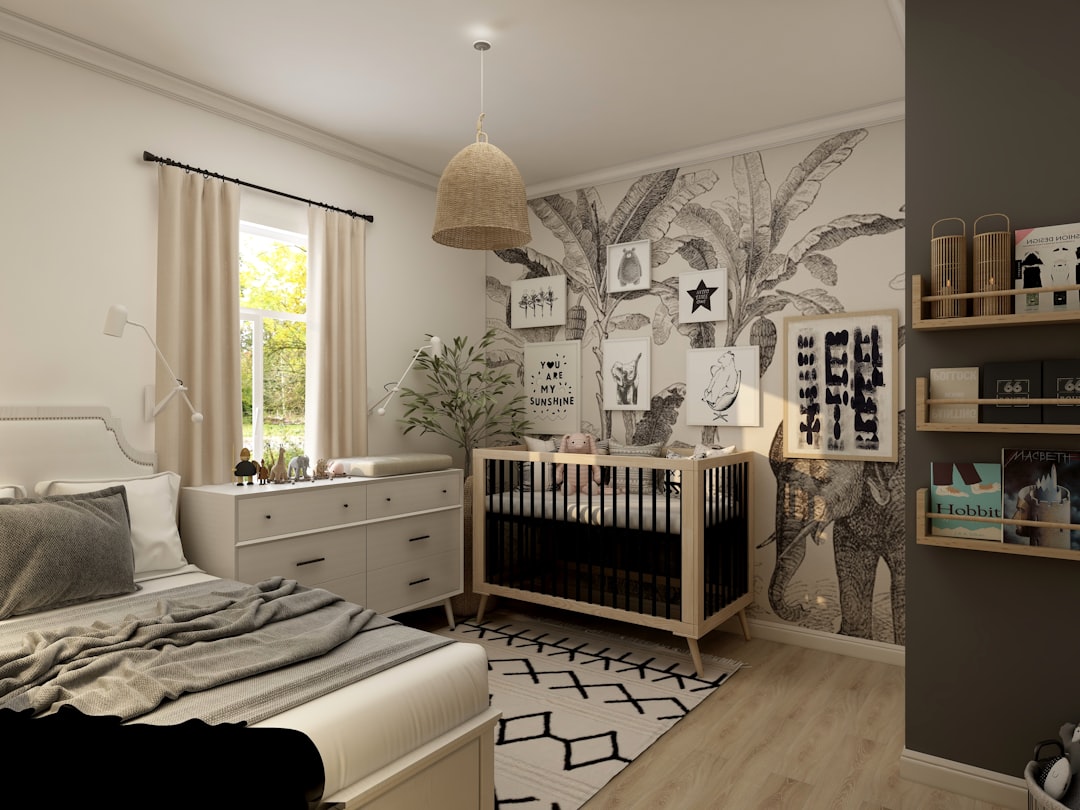 Jungle dieren muurstickers in kinderkamer
