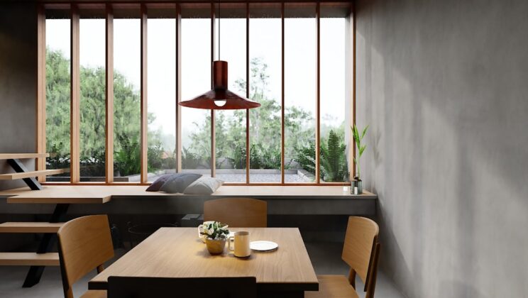 Japandi stijl in de zomerkeuken: sereniteit en functionaliteit